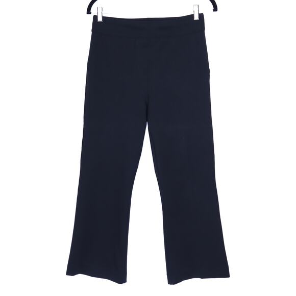 SPANX Ponte Kick Flare Pant Classic Black High Rise Pull On Women's M Petite - Picture 1 of 12
